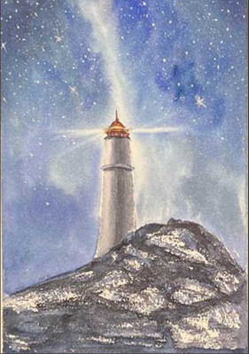 A lighthouse illuminating the way