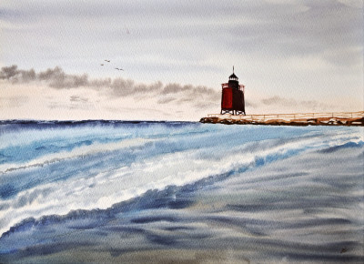 Lighthouse on the pier